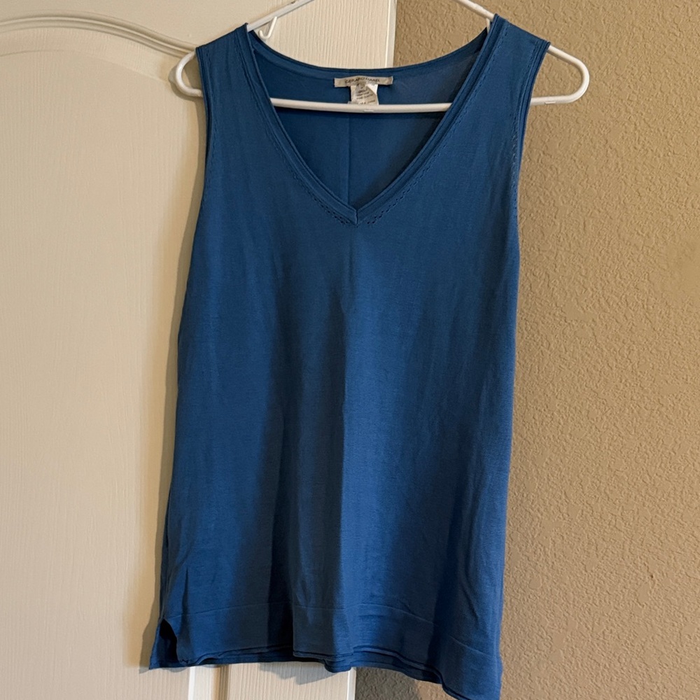 Gerard Darel Deep Blue Tank Top